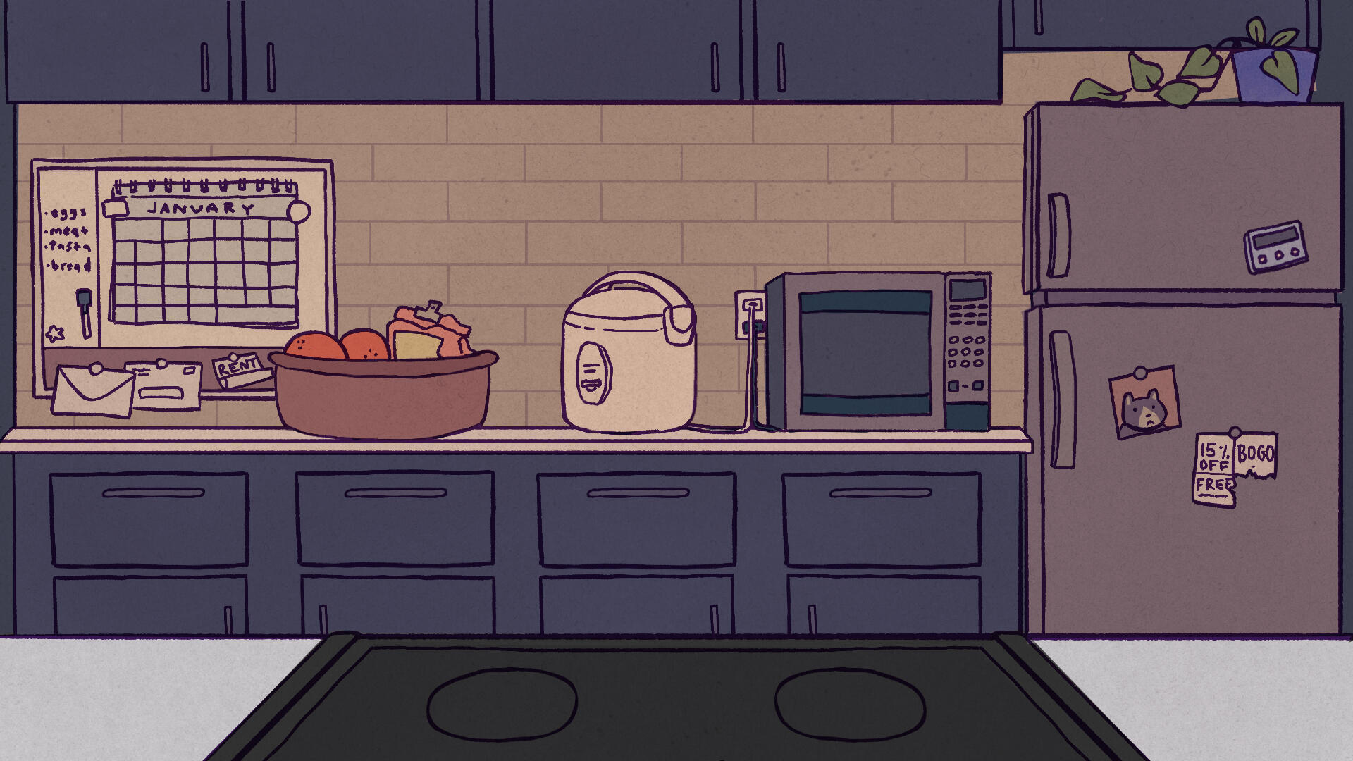 kitchen background